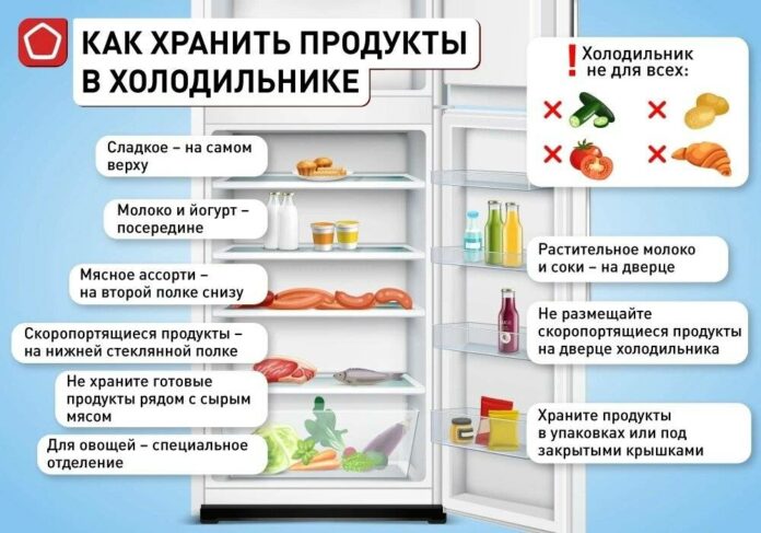 Какую температуру выбрать для хранения продуктов в холодильнике, чтобы они сохранялись дольше?