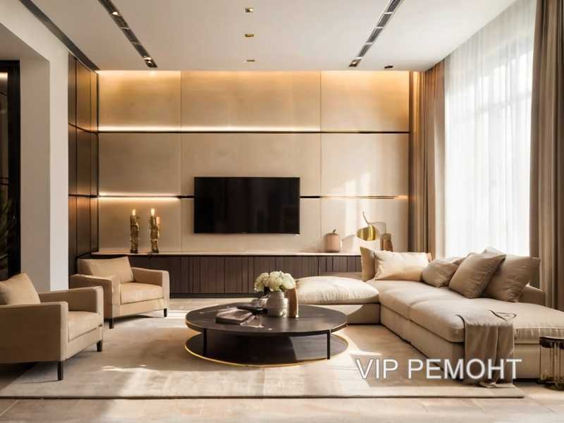 Использование бетонных столов и полок в индустриальном дизайне