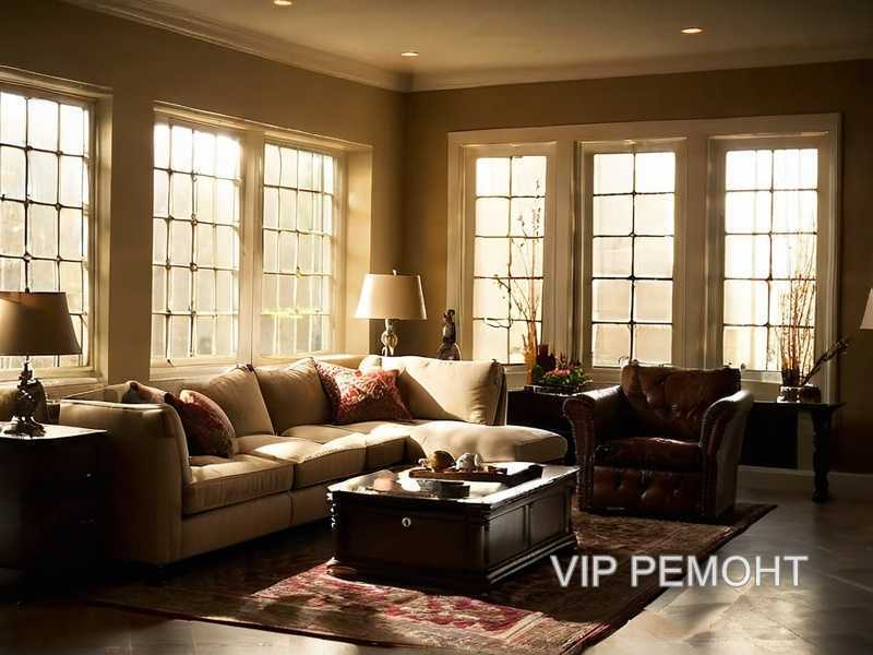 Организация пространства и цветовая палитра