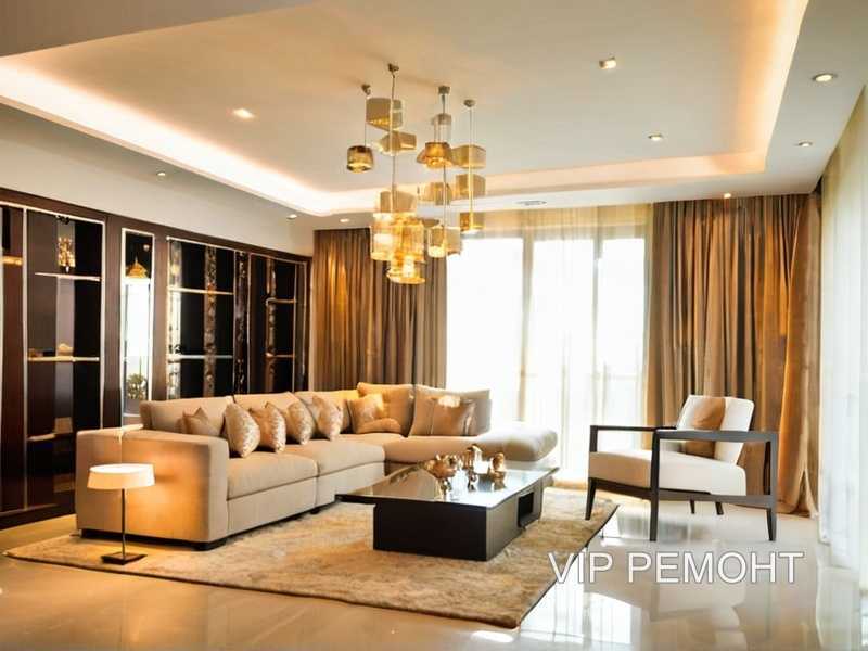 Для просторной кухни