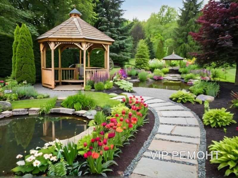 Использование старинной мебели и предметов быта в саду