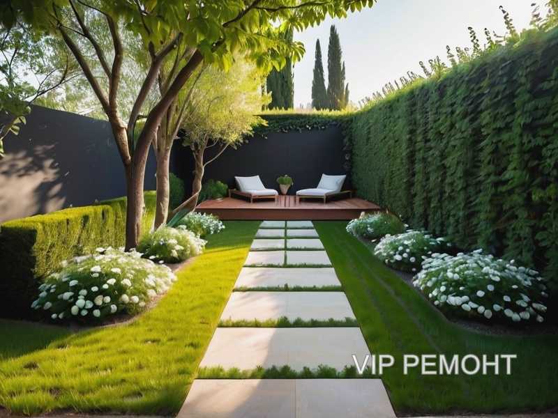 5. Создание композиции с учетом высоты растений