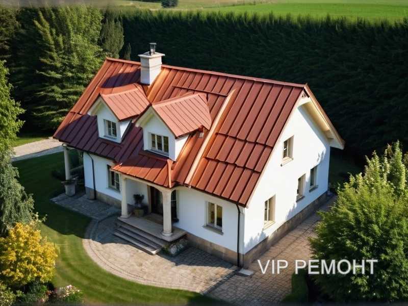 Виды кровельных покрытий для крыш с низким уклоном