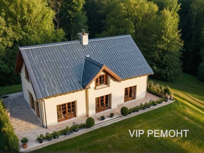 Устройство вентиляционных выходов на коньке крыши