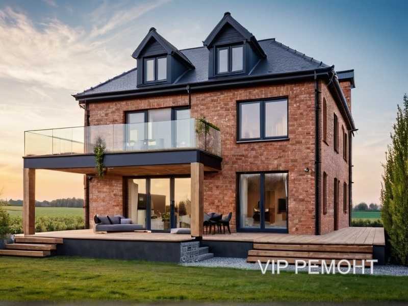 Выбор материалов для фасада