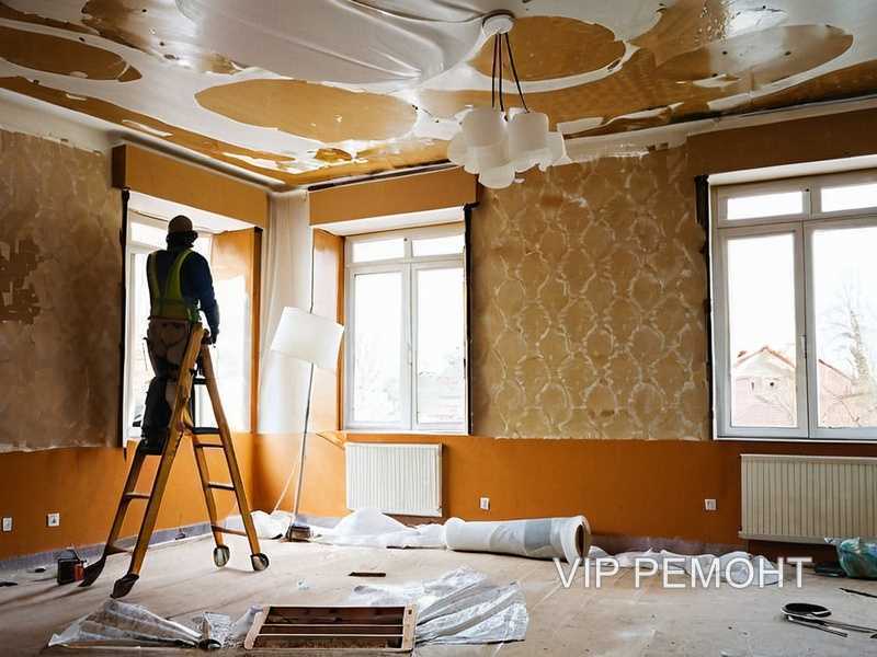 Особенности выравнивания потолков в старом фонде