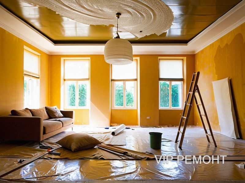 Поклейка обоев